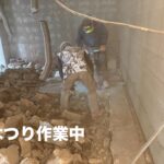 大阪での店舗解体現場の様子